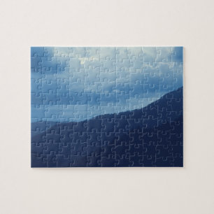 Blauer Bergsturm - 8 x 10 Puzzle