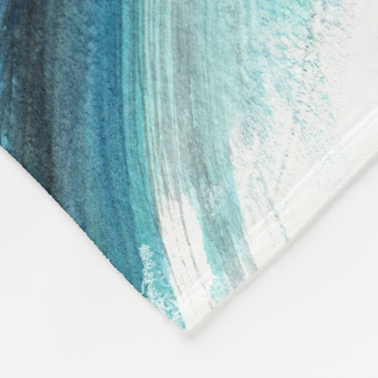 Blauer Betta Fleecedecke (Ecke)