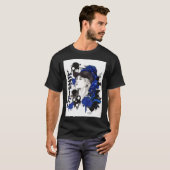 Blauer Betta T-Shirt (Vorne ganz)