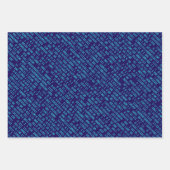 Blauer Binärkode Geschenkpapier Set (Vorderseite 2)