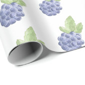 Blauer BlackBerry Geschenkpapier (Rolleneckpunkt)