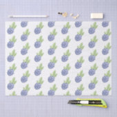 Blauer BlackBerry Seidenpapier (Handwerk)