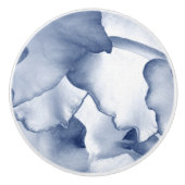 Blauer Blanc Keramikknauf (Vorderseite)