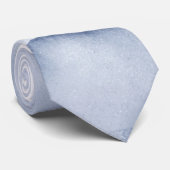 Blauer Blanc Krawatte (Gerollt)