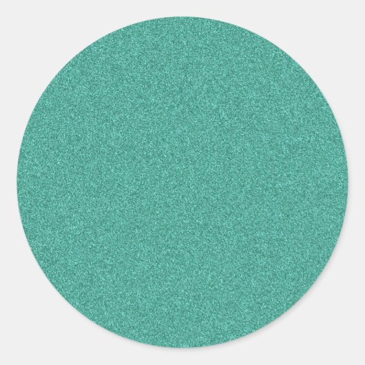 Blauer Blank, benutzerdefinierter Trendy Elegant T Runder Aufkleber (Vorderseite)