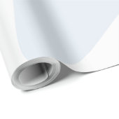 Blauer Bläschen Geschenkpapier (Rolleneckpunkt)