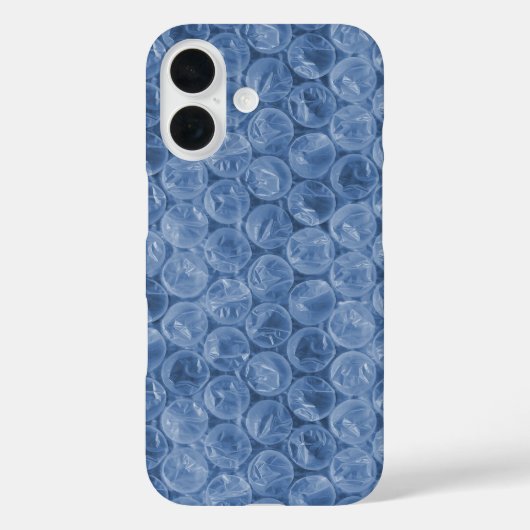Blauer Blasenverpackung Case-Mate iPhone Hülle (Rückseite)