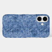 Blauer Blasenverpackung Case-Mate iPhone Hülle (Rückseite (Horizontal))