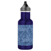 Blauer Blasenverpackung Edelstahlflasche (Rechts)