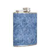 Blauer Blasenverpackung Flachmann (Rechts)