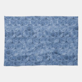 Blauer Blasenverpackung Geschirrtuch (Horizontal)