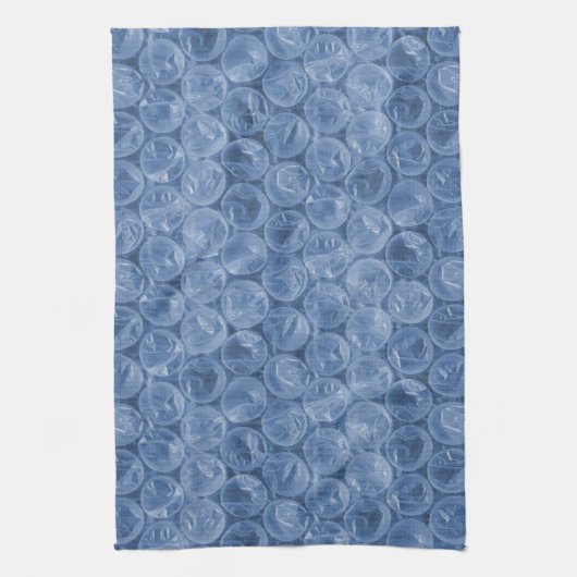 Blauer Blasenverpackung Geschirrtuch (Vertikal)