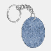 Blauer Blasenverpackung Schlüsselanhänger (Vorderseite links)