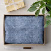 Blauer Blasenverpackung Seidenpapier (Geschenk)