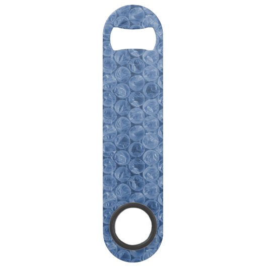 Blauer Blasenverpackung Speedflaschenöffner (Vorderseite)