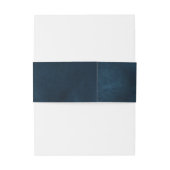 Blauer Blaublau Rosa Rose Botanische Rose Einladungsbanderole (Rückseitenbeispiel)