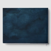 Blauer Blaublau Rosa Rose Botanische Rose Gästebuch (Rückseite)