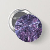 Blauer Blauer Blasen Button (Vorne & Hinten)