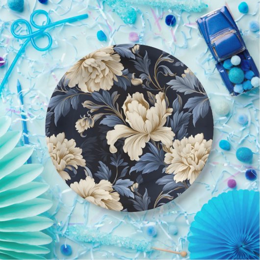 Blauer Blauer Blauleng Pappteller (Party)