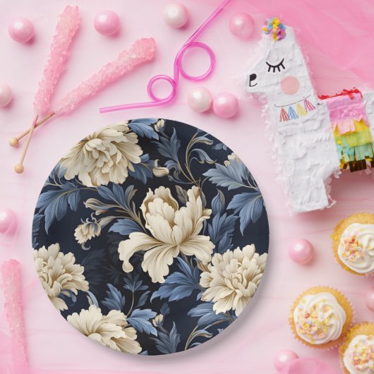 Blauer Blauer Blauleng Pappteller (Party)