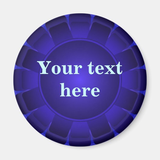 Blauer Blauer der Multifunktionsleiste zum Anpasse Magnet (Vorne)