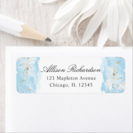 Blauer Blauer Glitzer