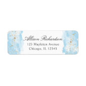 Blauer Blauer Glitzer (Vorne)