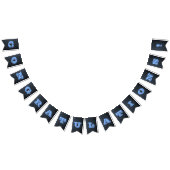 Blauer Blauer Jeden Anlaß-Banner für Chalkboard Wimpelkette (Alle)