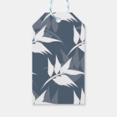 Blauer Blaufass Geschenkanhänger (Rückseite)