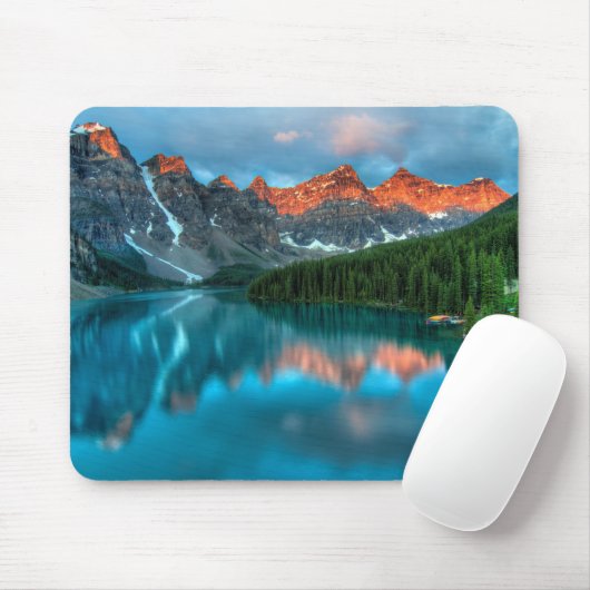 Blauer Blick Berg Mousepad (Mit Mouse)