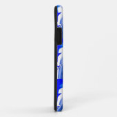 Blauer Blitz Case-Mate iPhone Hülle (Hinten/Rechts)