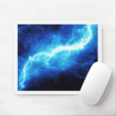 Blauer Blitz Mousepad (Mit Mouse)