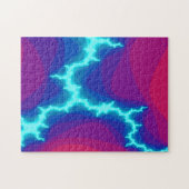 Blauer Blitz Puzzle (Horizontal)