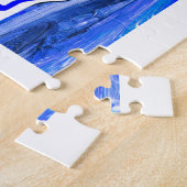 Blauer Blitz Puzzle (Seite)