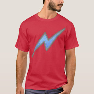 Blauer Blitz T-Shirt