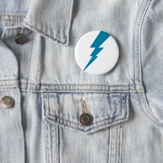 Blauer Blitzschlag Button (Beispiel)