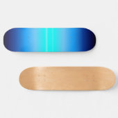Blauer Blitzschlag Skateboard (Horizontal)