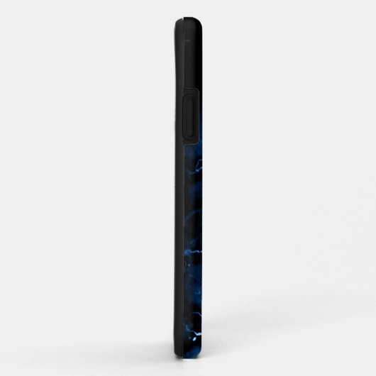 Blauer Blitzstrahl hinzufügen (oder löschen) Case-Mate iPhone Hülle (Hinten/Rechts)