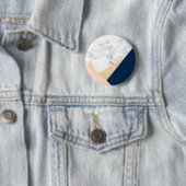 blauer Block des eleganten weißen Button (Beispiel)