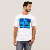 Blauer Block T-Shirt (Vorne ganz)