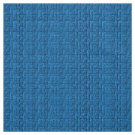 Blauer Blöcke Elfenbeingewebe (54" Breite) Stoff