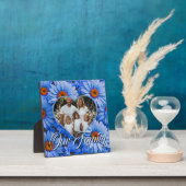 Blauer blühender Sonnenblumen Blauer Marmelade Fot Fotoplatte (InSitu)