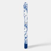 Blauer Blühtoil Case-Mate iPhone Hülle (Rückseite / Links)