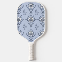 Blauer Blümchen Pickleball Schläger