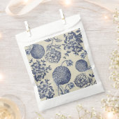 Blauer Blume Blumen Geschenktütchen (Ausgeschnitten)