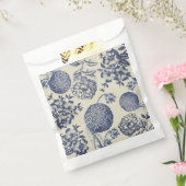 Blauer Blume Blumen Geschenktütchen (Versiegelt)