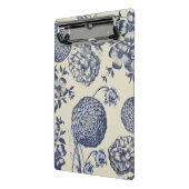 Blauer Blume Blumen Mini Klemmbrett (Gewinkelt2)