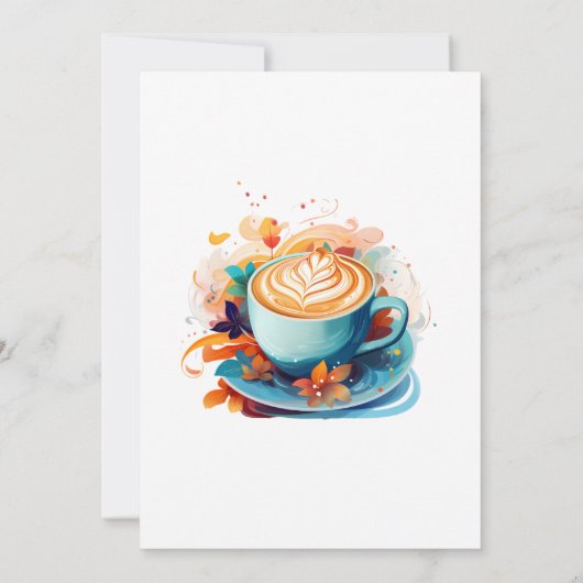 Blauer Blumen Die perfekte Mischung Paare Dusche Einladung (Rückseite)