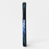 blauer Blumen iPhone Fall Case-Mate iPhone Hülle (Hinten/Links)