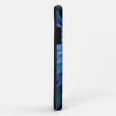 blauer Blumen iPhone Fall Case-Mate iPhone Hülle (Hinten/Rechts)
